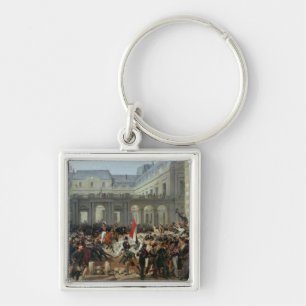 Der Herzog von Orleans verlässt das Palais Royal Schlüsselanhänger