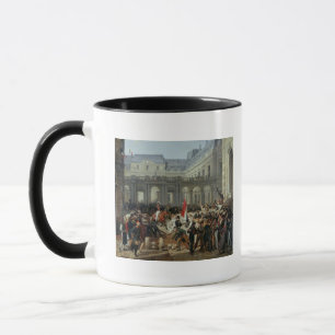 Der Herzog von Orleans verlässt das Palais Royal Tasse