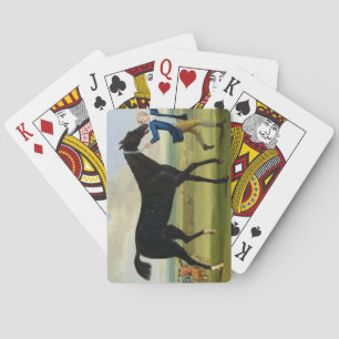 Der Herzog von Rutlands "Bonny Black", c.1720 (Öl Spielkarten