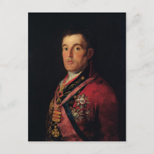 Der Herzog von Wellington 1812-14 Postkarte