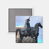 Der Herzog von Wellington mit einem Kon Magnet (Vorderseite/Rückseite)