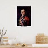 Der Herzog von Wellington von Francisco de Goya Poster (Küche)