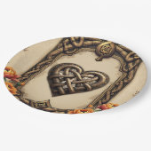 Der Herzschlag der alten Götter: Pappteller (Schrägansicht)