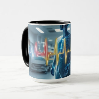 Der Herzschlag eines Krankenhauses Tasse