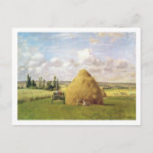 Der Heuhaufen, Pontoise, 1873 Postkarte (Vorderseite)