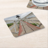 Der heutige Leuchtturm, der letzte von vielen Rechteckiger Pappuntersetzer (angewinkelt)