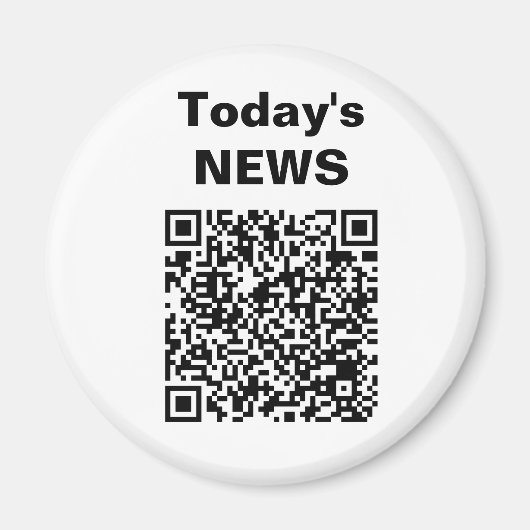 Der heutige NEWS-Kühlschrank Magnet (Vorne)