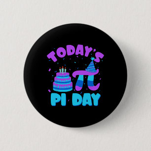 Der heutige Pi-Day Mathematik Lehrer Mathematik Ha Button