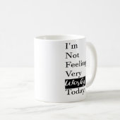 Der heutige Weitblick: Nicht Gefühl, sondern sehr Kaffeetasse (VorderseiteRechts)