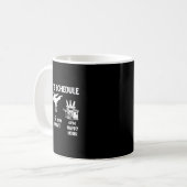 Der heutige Zeitplan Karate Gift - Funny Graphic f Kaffeetasse (Vorderseite Links)