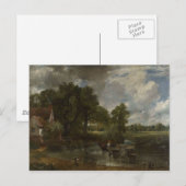 Der Heuwagen Postkarte (Vorne/Hinten)