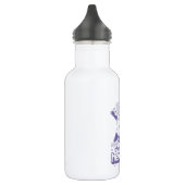 Der Hex Girls Star-Power Edelstahlflasche (Links)