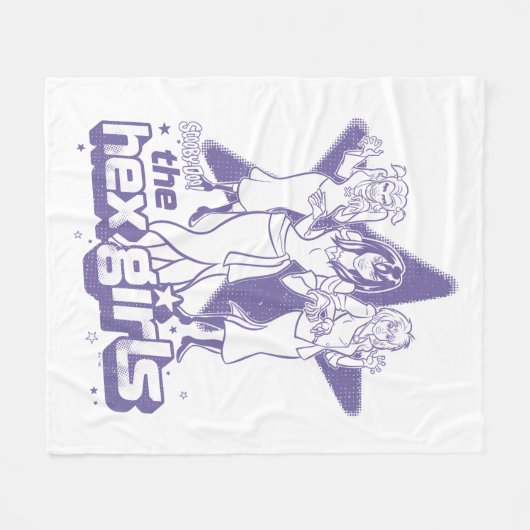 Der Hex Girls Star-Power Fleecedecke (Vorderseite (Horizontal))