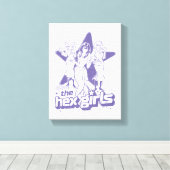 Der Hex Girls Star-Power Leinwanddruck (Insitu (Holzboden))