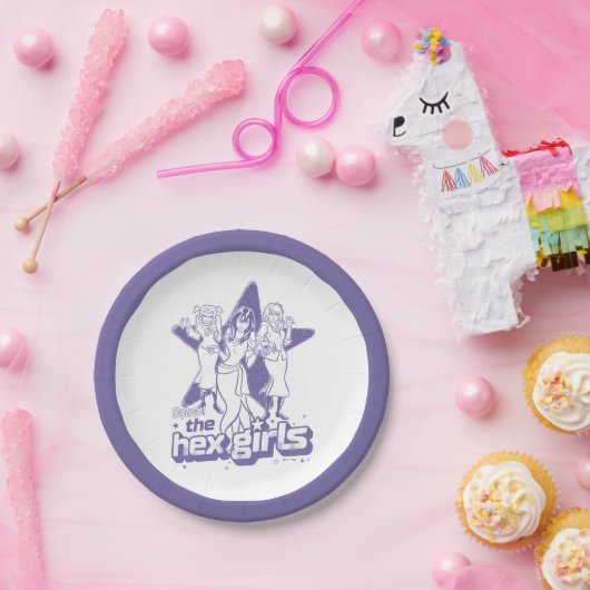 Der Hex Girls Star-Power Pappteller (Party)