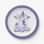 Der Hex Girls Star-Power Pappteller (Vorderseite)