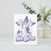 Der Hex Girls Star-Power Postkarte (Stehend Vorderseite)