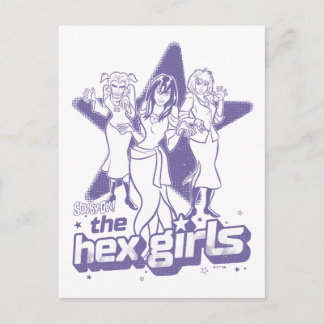 Der Hex Girls Star-Power Postkarte