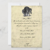 Der Hexe-Ball Halloween Einladung (Rückseite)