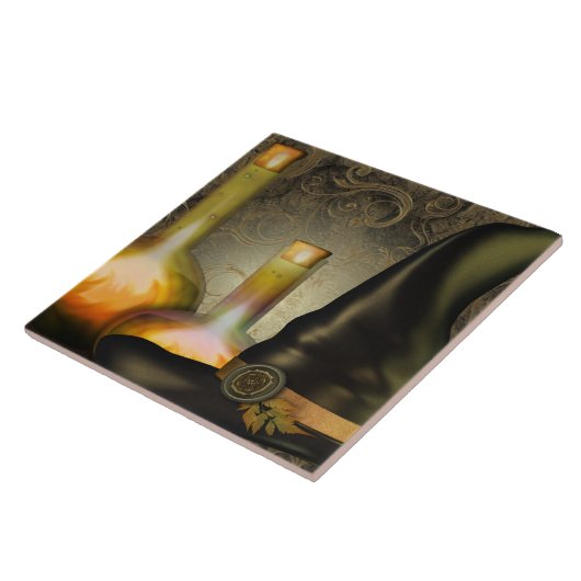 Der Hexe-Hut Fliese (Seite)