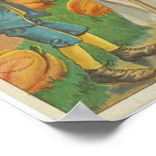 Der Hexenkunstdruck Vintag Poster (Ecke)