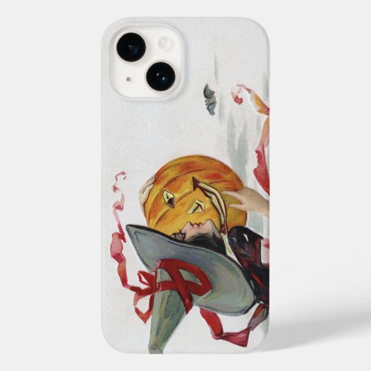 Der Hexenkuss: eine Kürbislaterne zu Halloween Case-Mate iPhone Hülle (Rückseite)