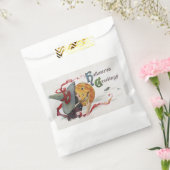 Der Hexenkuss: eine Kürbislaterne zu Halloween Geschenktütchen (Versiegelt)