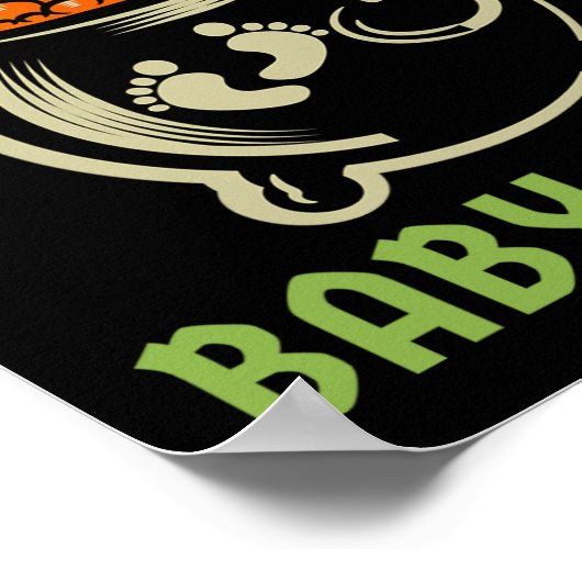 Der Hexenmeister hinter dem nebensächlichen Hallow Poster (Ecke)