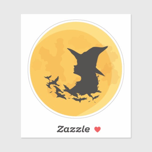 Der Hexenmond Aufkleber (Blatt)