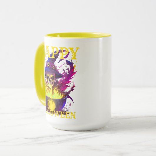 Der Hexenschädel Tasse (Vorderseite Links)