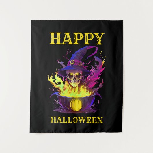 Der Hexenschädel Wandteppich (Vorderseite)