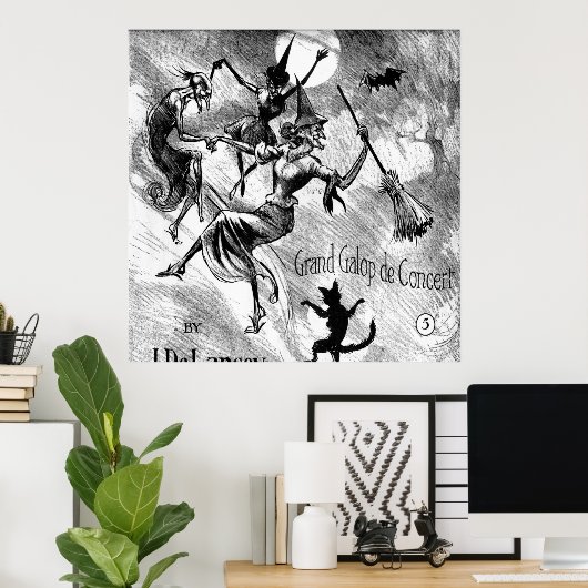 Der Hexentanz Poster (Heimbüro)