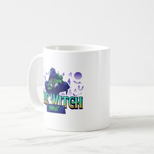 Der Hexenwald Kaffeetasse (Vorderseite Links)