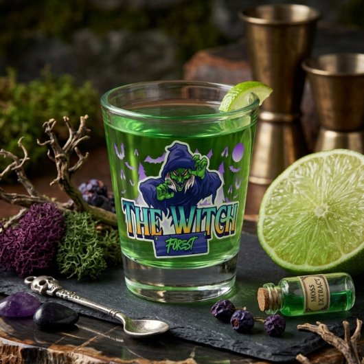 Der Hexenwald Schnapsglas