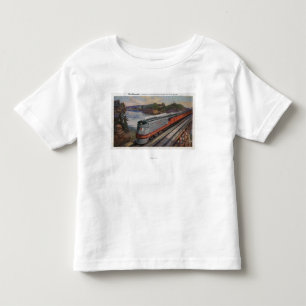 Der Hiawatha Stromlinie-Zug Kleinkind T-shirt