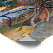 Der Hibiskus Tree von Paul Gauguin Poster (Ecke)