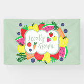 Der hiesige Bauernmarkt zum Geburtstag Banner (Horizontal)