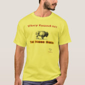 Der Higgs Bison T-Shirt (Vorderseite)