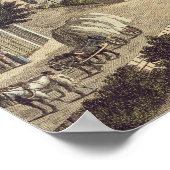 Der Highgate Archway Poster (Ecke)