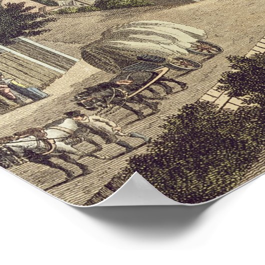 Der Highgate Archway Poster (Ecke)