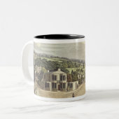 Der Highgate Torbogen Zweifarbige Tasse (Vorderseite Links)