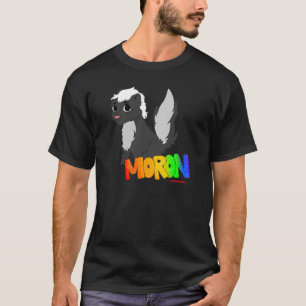 Der Hike Skunk - Moron Men's T - Shirt (Black)