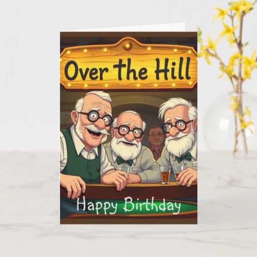 Der Hill Club Karte (Gelbe Blume)