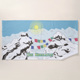 Der Himalaja Strandtuch