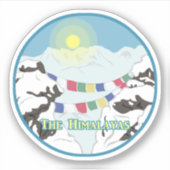 Der Himalaya Aufkleber (Vorderseite)