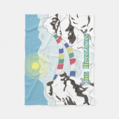 Der Himalaya Fleecedecke (Vorderseite)