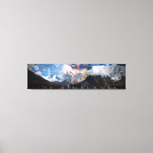 Der Himalaya - Gedruckte Leinwand