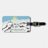 Der Himalaya Gepäckanhänger (Vorderseite horizontal)