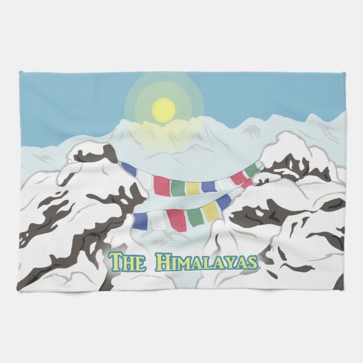 Der Himalaya Geschirrtuch (Horizontal)