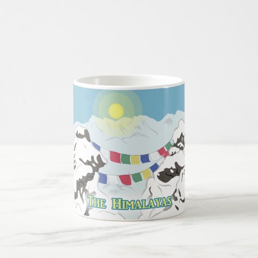 Der Himalaya Kaffeetasse (Mittel)